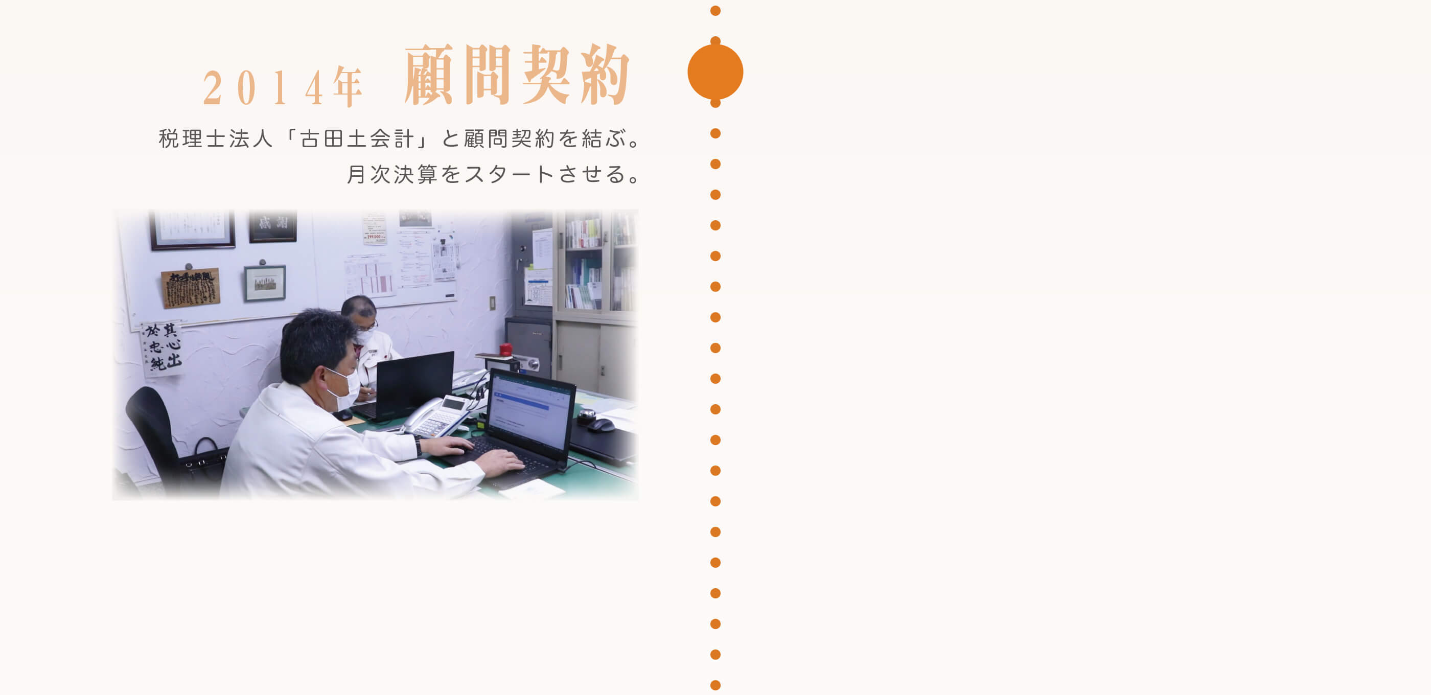 2014年 顧問契約