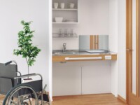 ライフサポート車いす対応 ミニキッチン