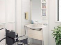 ライフサポート車いす対応洗面化粧台